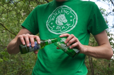 Rolling rock shirt